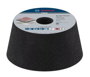 BOSCH KAMIEŃ SZLFIERSKI STOŻKOWY G30 110mm Szlifowanie Beton Kamień