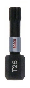 BOSCH BIT UDAROWY KOŃCÓWKA IPMACT CONTROL T25 25mm  1szt.
