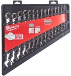 MILWAUKEE KLUCZE PŁASKO-OCZKOWE MAX BITE 15 szt.