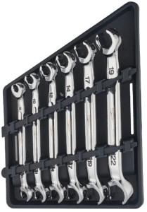 MILWAUKEE KLUCZE PÓŁOTWARTE DO PRZEWODÓ HAMULCOWYCH 6 szt.