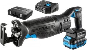 HOGERT ZESTAW PILARKA SZABLASTA AKUMULATOR 4 Ah 18V HT2E234 PIŁA LISI OGON