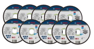 BOSCH TARCZA DO METALU INOX 125x1mm (10szt)