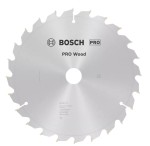 BOSCH TARCZA PIŁA PRO Wood 254 x 30mm 24z długotrwałe cięcie drewna