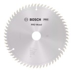 BOSCH TARCZA PIŁA WIDIOWA PRO Wood 216mm x 30mm 60z DO DREWNA ,CIENKI RZAZ