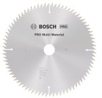 BOSCH TARCZA PIŁA WIDIOWA Multi Material 254mm 80z ALUMINIUM, PANELE