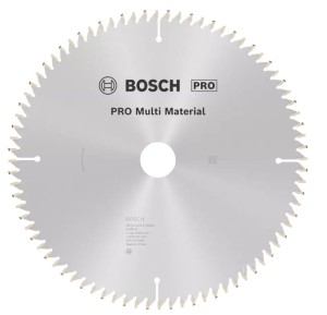 BOSCH TARCZA PIŁA WIDIOWA Multi Material 254mm 80z ALUMINIUM, PANELE