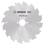 BOSCH TARCZA PIŁA PRO Wood 190 x 30mm 16z długotrwałe cięcie drewna -cienka