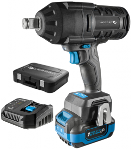 HOGERT ZESTAW KLUCZ UDAROWY 3/4 AKUMULATOR 6 Ah 18V HT2E227
