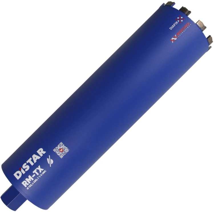 Wiertło diamentowe Distar DDS-W 132x450 mm 1 1/4 UNC RM-TX nr 10170429035