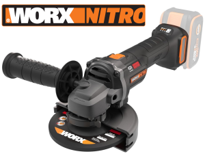 WORX SZLIFIERKA KĄTOWA AKU 20V 125 mm WX814.9 REGULACJA OBROTÓW