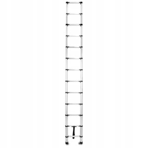 DRABEST Aluminiowa drabina teleskopowa 3,8m HOME 13 stopniowa 125 kg