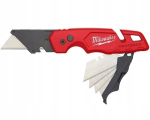 MILWAUKEE NOŻYK FASTBACK Z METALOWYM UCHWYTEM I SCHOWKIEM