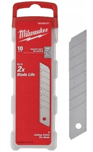 MILWAUKEE OSTRZE ŁAMANE WYMIENNE 18 mm (10 sztuk)