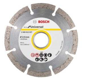 BOSCH TARCZA DIAMENTOWA 115 UNIVERSAL beton cegła 