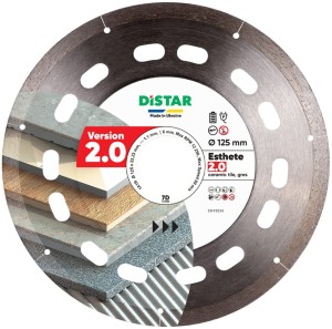 DISTAR TARCZA DIAMENTOWA 125 x 22,23 1,1 ESTHETE 2.0 GRES CERAMIKA