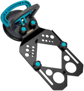 BIHUI Szablon metalowy do kształtów z przyssawką