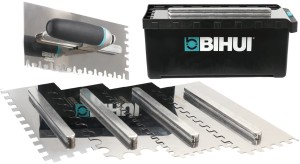 BIHUI Zestaw nierdzewnych rajberek z uchwytem, 280 x 120 mm 8 szt. PTSJG8