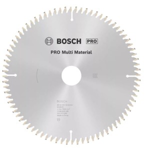 BOSCH TARCZA PIŁA WIDIOWA Multi Material  210 mm 80z  aluminium