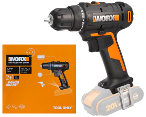 WORX WIERTARKO-WKRĘTARKA 20V 30Nm WX100.9 