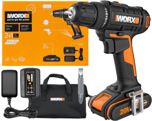 WORX WIERTARKO-WKRĘTARKA 20V 30Nm WX100