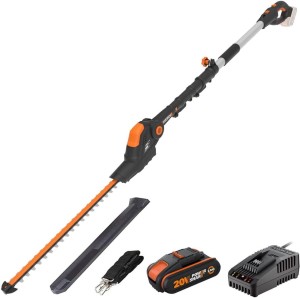 WORX NOŻYCE AKUMULATOROWE NA WYSIĘGNIKU ZESTAW WG252E + aku