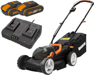 WORX KOSIARKA AKUMULATOROWA 34 cm WG779E 2 x 2,5 Ah + ładowarka