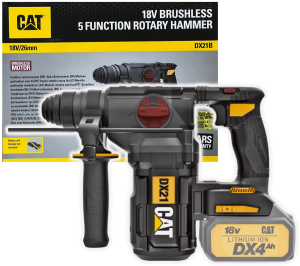 CAT MŁOT UDAROWO-OBROTOWY SDS + 18V DX21B