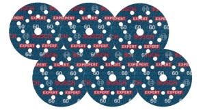 BOSCH TARCZA FOLIA ŚCIERNA EXPERT Foil 125mm 60 drewno blacha farba 6szt