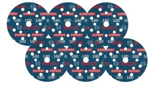 BOSCH TARCZA FOLIA ŚCIERNA EXPERT Foil 125mm 180 drewno blacha farba 6szt