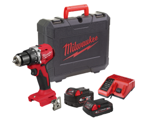 MILWAUKEE WIERTARKO-WKRĘTARKA UDAROWA ZESTAW 4Ah 2Ah M18BLPDRC-422C