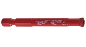 MILWAUKEE WIERTŁO DIAMENTOWE 6 mm 1/4" HEX