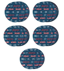 BOSCH TARCZA FOLIA ŚCIERNA EXPERT Foil 150mm 60/80/120/180/240   55szt