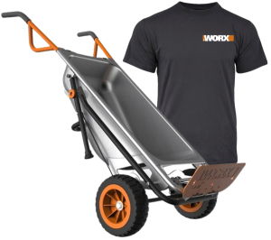 WORX TACZKA OGRODOWA WIELOFUNKCYJNA AEROCART WG050