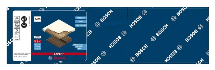 Dokładne dopasowanie elastycznej gąbki Bosch S473 Flex do obłych nóg meblowych i tralek