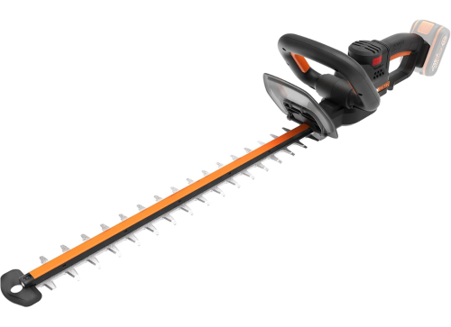 Akumulatorowe nożyce do żywopłotu WORX Nitro WG263E.9 20V z silnikiem bezszczotkowym i ostrzem 57 cm