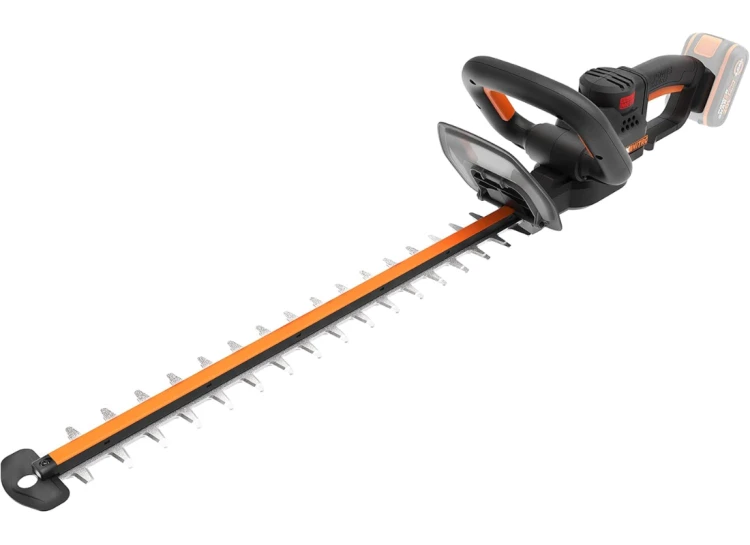 Akumulatorowe nożyce do żywopłotu WORX Nitro WG263E.9 20V z silnikiem bezszczotkowym i ostrzem 57 cm