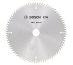 BOSCH TARCZA PIŁA PRO Wood 254 x 30mm 80z długotrwałe cięcie drewna