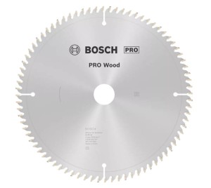 BOSCH TARCZA PIŁA PRO Wood 254 x 30mm 80z długotrwałe cięcie drewna