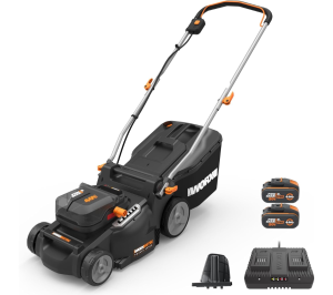 WORX KOSIARKA AKUMULATOROWA 37 cm WG737E 2 x AKU + mielenie