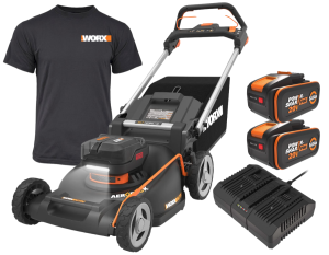 WORX KOSIARKA AKUMULATOROWA 51 cm WG760 2 x AKU NAPĘD