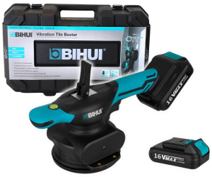 BIHUI Przyssawka do płytek wibracyjna w zestawie 2x Aku. LFTBU