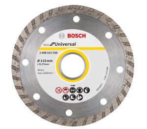 BOSCH TARCZA DIAMENTOWA 115 ECO for Universal Turbo Beton Cegła 1 szt.