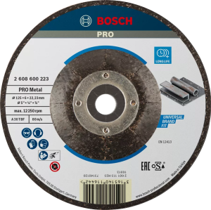 BOSCH TARCZA DO SZLIFOWANIA METALU 125 x 6,0