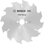BOSCH TARCZA PIŁA WIDIOWA DO DREWNA OPTILI 160 12z