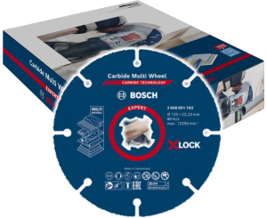 BOSCH TARCZA UNIWERSALNA CARBIDE MULTI WHEEL 125mm GWS GWX