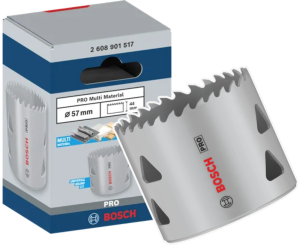 BOSCH PIŁA OTWORNICA KORONKA BIMETAL PRO Multi Material 57 mm  gwintowana