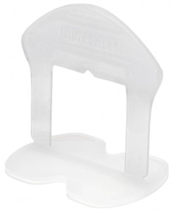 BIHUI Klips do systemu poziomowania płytek 1 mm, 100 szt.