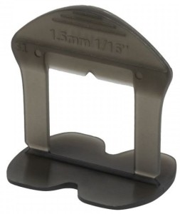 BIHUI Klips do systemu poziomowania płytek 1,5 mm, 100 szt.