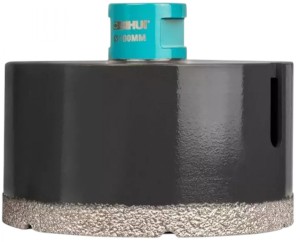 BIHUI Otwornica diamentowa do pracy na sucho M14, 100 mm