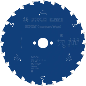 BOSCH TARCZA PIŁA Expert for Construct Wood 165x20mm 24z Drewno